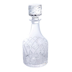 Royal Brierley Harris Cut Lead Crystal Spirit Decanter, Clear Clear